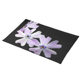 3 Purple Flowers Placemat