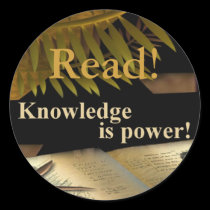 3" Read! Sticker stickers