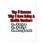 3 Reasons I Love Being a Health Teacher Post Card
