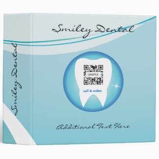 Teeth 3 Ring Binders | Zazzle