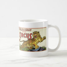 3 Ring Circus - circa 1930 Coffee Mugs