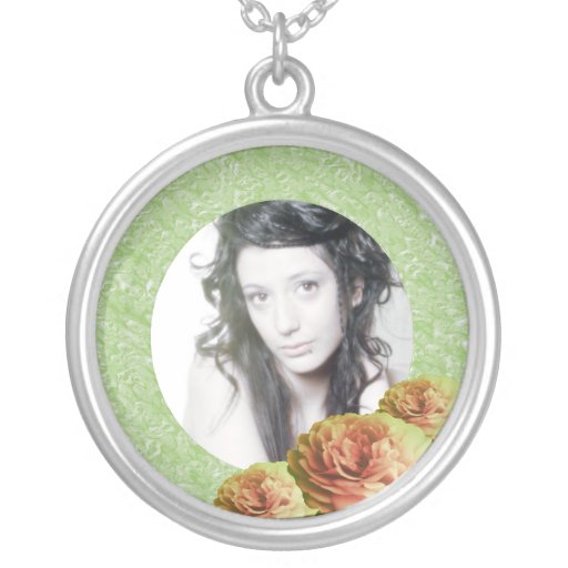 3 Roses/Photo Pendant