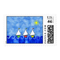3 sailing boats postage stamps by myslewis 3 sailing boats postage stamps