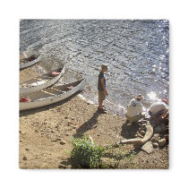 3 Scouts 3 Canoes Magnet