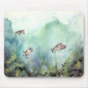 3_sea_turtles_painting mousepads by dereklovessheila 3_sea_turtles_painting mousepads