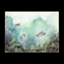 3_sea_turtles_painting postcards