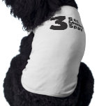 3 Second Memory dog t-shirt pet clothing