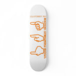 3 signs = 7 meanings skateboard