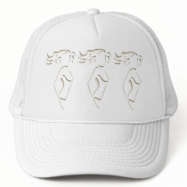 3 Silhouettes hats by KLaima 3 Silhouettes hats