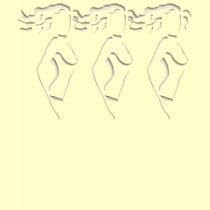 3 Silhouettes t-shirts