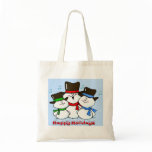 3 Singing Snowmen bags