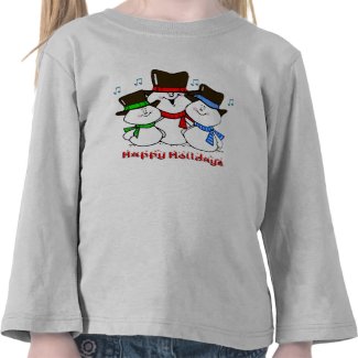 3 Singing Snowmen shirt