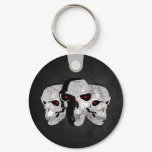 3 Skulls With Background