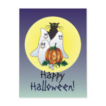 3 SPOOKS by SHARON SHARPE postcards by sharonsharpe 3 SPOOKS by SHARON SHARPE postcards