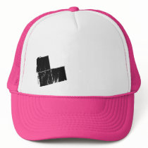 3 Sqr. Pink hats