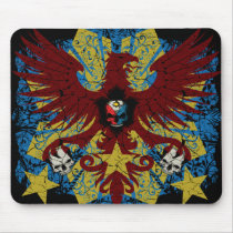 3 stars and a Sun Medieval Eagle mousepads