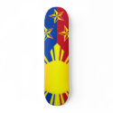 3 Stars and Sun Philippines (Skateboard)