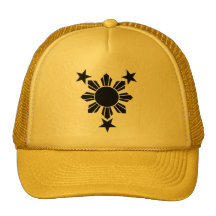 3 Stars and Sun Solid (Caps) Trucker Hat