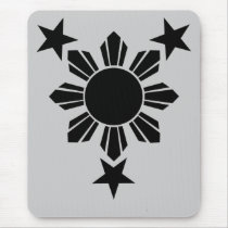 3 Stars and Sun Solid (Mousepad)