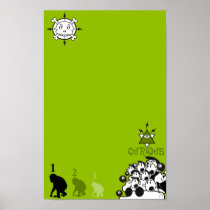 3 step devolution posters