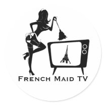 3" Sticker FrenchMaidTV (sheet of 6)