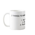 3 THINGS TO KNOW ABOUT DIVORCE LAW:1. The WOMAN... mugs