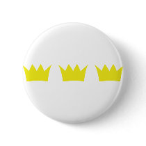 3 three king crowns buttons
