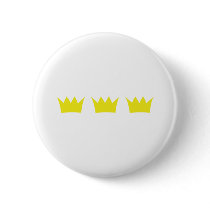 3 three king crowns buttons
