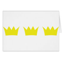 3 three king crowns cards