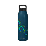 3 Tie Dyed Honu Turtles Reusable Water Bottles
