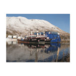 3 Trawlers at the Icicle Barge Post Card