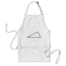 3 triangle aprons