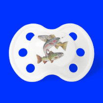 3 TROUT PACIFIER pacifiers