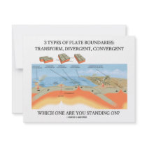 3 Types Of Plate Boundaries - Which Standing On? invitations