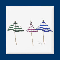 3 Umbrellas Magnet magnets