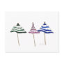 3 Umbrellas Postcard