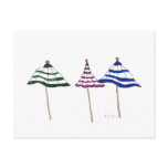 3 Umbrellas Postcard
