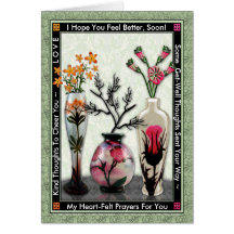 3 Vases Card