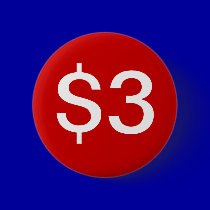 $3 Vendor / Sales Button buttons