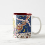 3 Vintage Santas from Twas Night Before Christmas Mug