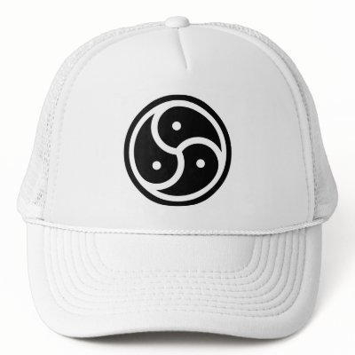 3 way yin & yang mesh hat by NeoAnimeHaven