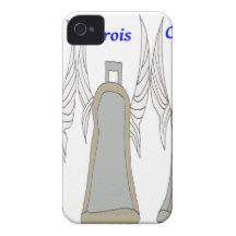 3 WINGED BELLS 1.png iPhone 4 Cover