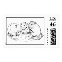 3 wise fuzzmonkies postage by rattycorner 3 wise fuzzmonkies postage