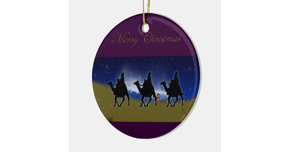 3 wise men bethlehem christmas ornament zazzle 3 wise men bethlehem christmas ornament zazzle