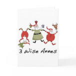3 Wise Men Funny Christmas Cards