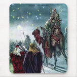 3 Wise Men & the Star of David Christmas Xmas Gift Mousepad