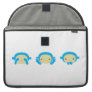 3 Wise Monkeys Sleeve For Macbook Pro
