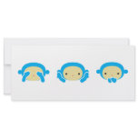 3 Wise Monkeys rack cards