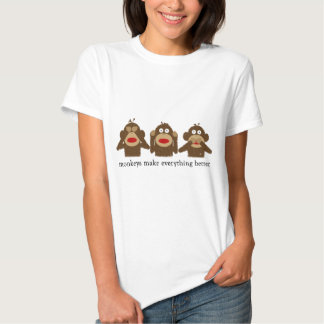 3 wise monkeys t shirt