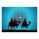 3 WISEMEN & STAR by SHARON SHARPE Card